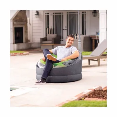 Надувне крісло Intex 66581 (112 x 109 x 69 см) Empire Chair (Зелене) - 3 - Robinzon.ua