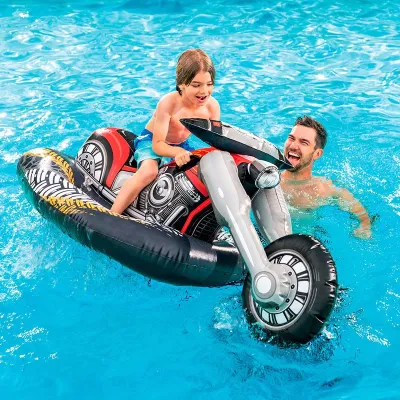 Надувний пліт Intex 57534 (180 x 94 x 71 см) Мотоцикл Cruiser Motorbike Ride-on. - 2 Надувний пліт Intex 57534 (180 x 94 x 71 см) Мотоцикл Cruiser Motorbike Ride-on. - 2 - Robinzon.ua