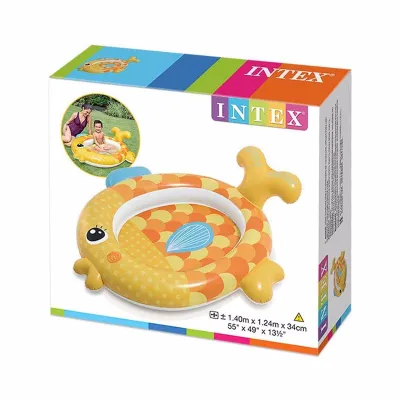 Детский надувной бассейн Intex 57111 (140-124-34 см) Золотая рыбка - 2 Детский надувной бассейн Intex 57111 (140-124-34 см) Золотая рыбка - 2 - Robinzon.ua