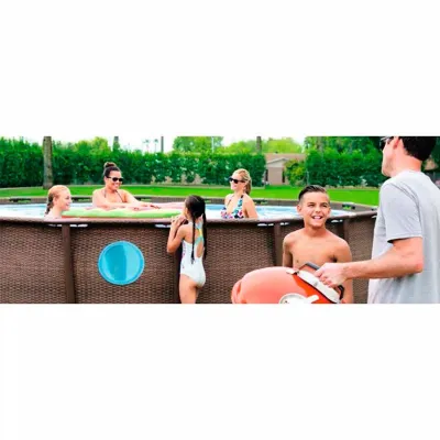 Круглый каркасный бассейн Bestway 56725 (488 x 122 см) Power Steel™ Swim Vista Series™ - 4 Круглый каркасный бассейн Bestway 56725 (488 x 122 см) Power Steel™ Swim Vista Series™ - 4 - Robinzon.ua