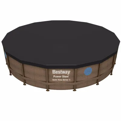 Круглый каркасный бассейн Bestway 56725 (488 x 122 см) Power Steel™ Swim Vista Series™ - 5 Круглый каркасный бассейн Bestway 56725 (488 x 122 см) Power Steel™ Swim Vista Series™ - 5 - Robinzon.ua