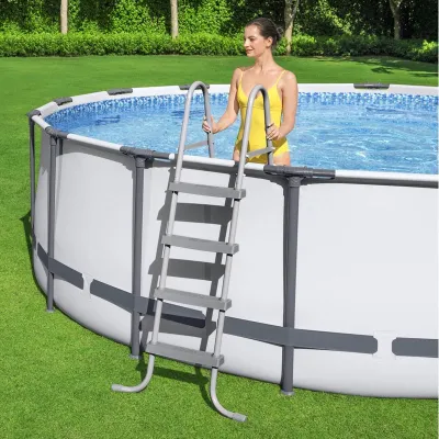 Круглый каркасный бассейн Bestway 56438 (457x122 см) Steel Pro Frame Pool - 3 Круглый каркасный бассейн Bestway 56438 (457x122 см) Steel Pro Frame Pool - 3 - Robinzon.ua