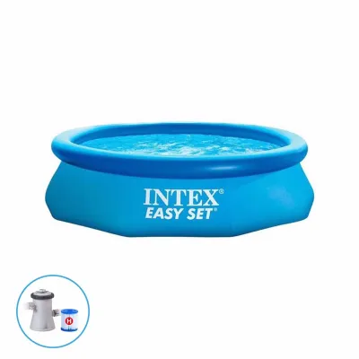 Круглый надувной бассейн Intex 28118 (305 x 61 см) Easy Set (В комплекте картриджный фильтрующий насос) - 1 Круглый надувной бассейн Intex 28118 (305 x 61 см) Easy Set (В комплекте картриджный фильтрующий насос) - 1 - Robinzon.ua