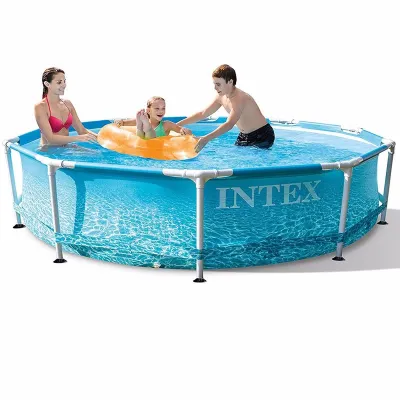 Круглый каркасный бассейн Intex 28208 (305 x 76 см) Metal Frame (В комплекте картриджный фильтрующий насос) - 1 Круглый каркасный бассейн Intex 28208 (305 x 76 см) Metal Frame (В комплекте картриджный фильтрующий насос) - 1 - Robinzon.ua