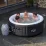 Бассейн-джакузи Miami Lay-Z-Spa Bestway 60001 (180x66 см) надувной спа-салон на 2-4 человека Черный - 4 - Robinzon.ua