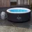 Бассейн-джакузи Miami Lay-Z-Spa Bestway 60001 (180x66 см) надувной спа-салон на 2-4 человека Черный - 6 - Robinzon.ua
