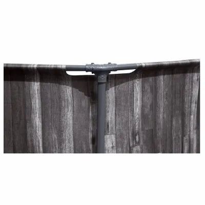 Круглый каркасный бассейн Bestway 5614X (366х100 см) Wood Style Frame Pool + насос + лестница - 4 - Robinzon.ua