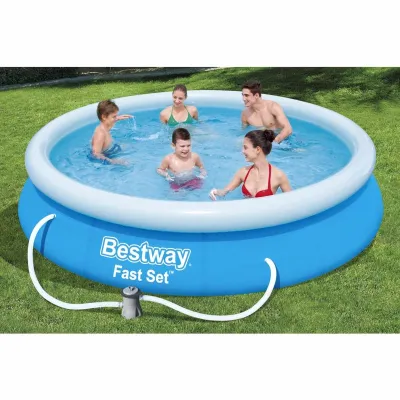 Надувной бассейн Bestway 57274 (366-76 см) Fast Set + фильтрующий насос - 5 Надувной бассейн Bestway 57274 (366-76 см) Fast Set + фильтрующий насос - 5 - Robinzon.ua