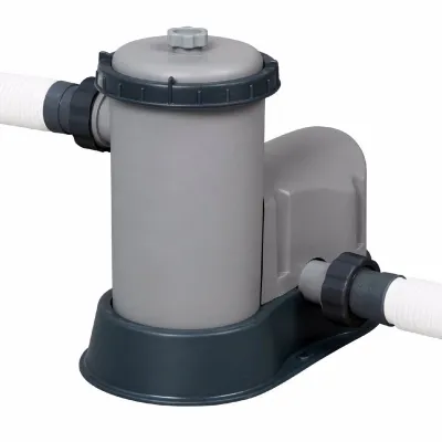 Каркасный бассейн Bestway 5611R (610х366х122 см) с картриджным фильтром, лестницей и тентом - 1 Каркасный бассейн Bestway 5611R (610х366х122 см) с картриджным фильтром, лестницей и тентом - 1 - Robinzon.ua