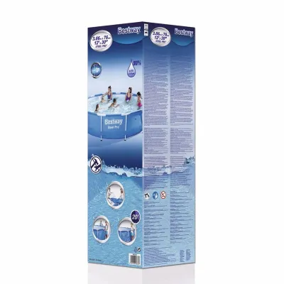 Круглый каркасный бассейн Bestway 56706 (366х76 см) Steel Pro - 2 - Robinzon.ua