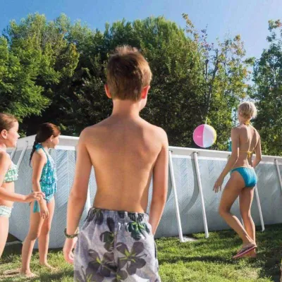 Прямоугольный каркасный бассейн Intex 26780 (400 x 200 x 100 см) CHEVRON PRISM FRAME RECTANGULAR PREMIUM POOL - 5 - Robinzon.ua