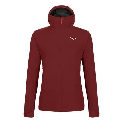 Мембранна жіноча куртка для трекінгу Salewa PUEZ PTX 2L W JACKET, syrah, 42/36 (28375/1570 42/36) - 1 - Robinzon.ua