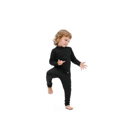 Термоштаны Turbat Yeti Bottom Kids 104 Черный - 4 - Robinzon.ua