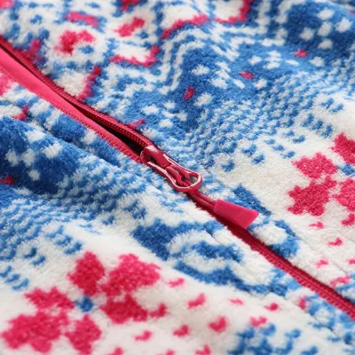 Кофта флісова дитяча Alpine Pro EFLINO, pink/blue, 128-134 (007.018.0017) - 4 - Robinzon.ua