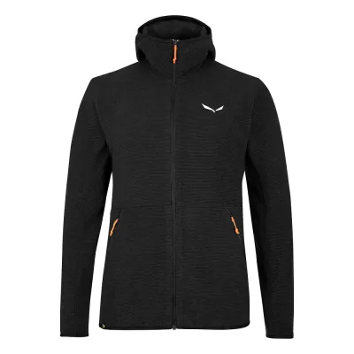 Чоловіча флісова кофта Salewa M Nuvolo JKT, black, 46/S (27922/0936 46/S) - 1 - Robinzon.ua
