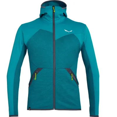 Мужская флисовая кофта Salewa Puez Melange Polarlite Full-Zip, синий, р.46/S (013.002.7560) - 1 - Robinzon.ua