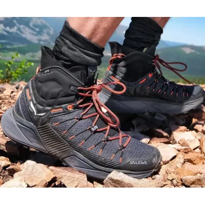 Черевики чоловічі Salewa MS Dropline MID 44 - чорний, трекінгові - 013.001.5121 - 6 - Robinzon.ua