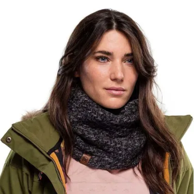 Шарф-труба Buff Knitted Wrap Agna, Black (BU 117931.999.10.00) - 1 - Robinzon.ua