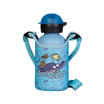 Термобутылка LAKEN Hit Thermo 0,35L + neopr.cover Красный - 1 - Robinzon.ua