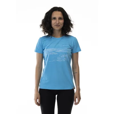 Футболка женская Turbat Bakota Wmn blue - XS - синий - 1 - Robinzon.ua