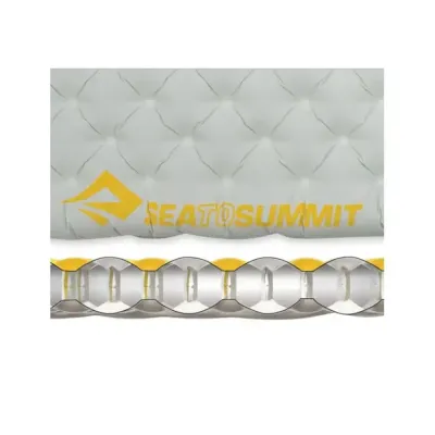 Коврик надувной Ether Light XT Extreme Mat от Sea To Summit, Black/Orange, Rectangular Large, 201 x 64 х 10см (STS AMELXTEXMRL) - 8 - Robinzon.ua