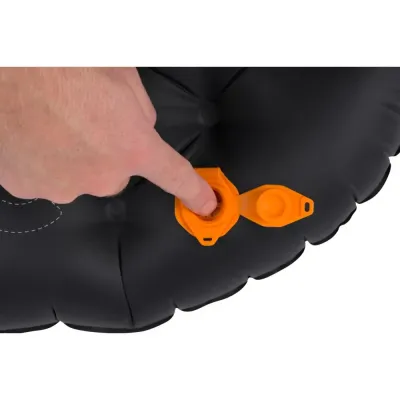 Коврик надувной Sea to Summit Ether Light XT Extreme Mat, Rectangular Regular Wide, Black / Orange, 183x64x10см (STS AMELXTEXMRRW) - 8 - Robinzon.ua