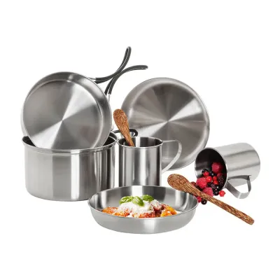 Набор посуды Tatonka Picnic Set, Silver (TAT 4120.000) - 7 Набор посуды Tatonka Picnic Set, Silver (TAT 4120.000) - 7 - Robinzon.ua
