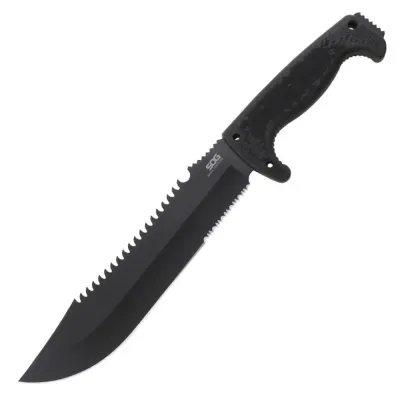 Мачете SOG Jungle Primitive, Black (SOG F03TN-CP) - 1 Мачете SOG Jungle Primitive, Black (SOG F03TN-CP) - 1 - Robinzon.ua