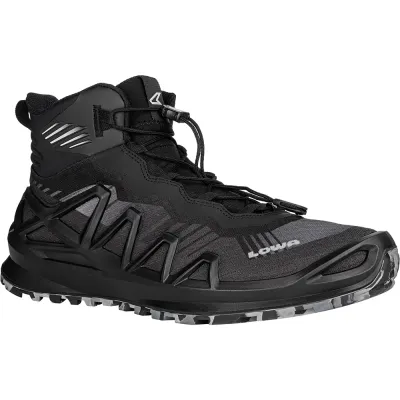 Ботинки мужские LOWA Merger GTX MID 40 - черный с мембраной Gore-Tex®, мультифункциональные - 310430-0999-40.0 - 2 Ботинки мужские LOWA Merger GTX MID 40 - черный с мембраной Gore-Tex®, мультифункциональные - 310430-0999-40.0 - 2 - Robinzon.ua