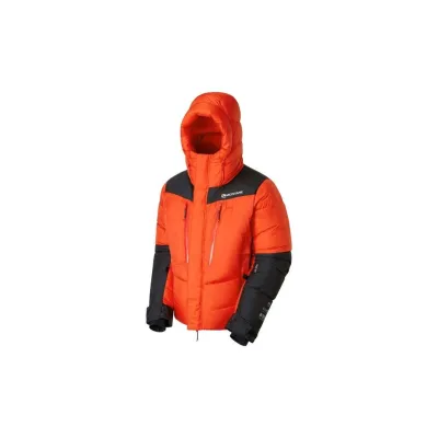 Чоловічий зимовий пуховик для альпінізму Montane Apex 8000 Down Jacket, S - Firefly Orange (UAPXJFIRB10) - 1 - Robinzon.ua