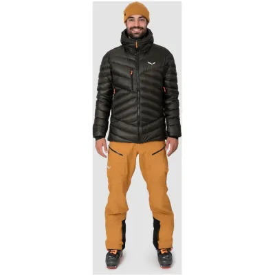 Мужской зимний пуховик для альпинизма Salewa Ortles MED 3 RDS DWN Jacket M, Black Out, 54/2X (28718/0910 54/2X) - 3 - Robinzon.ua