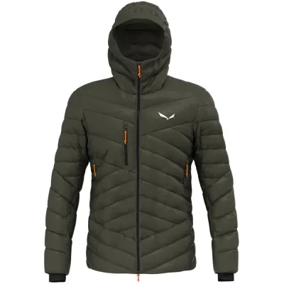 Чоловічий зимовий пуховик для альпінізму Salewa Ortles MED 3 RDS DWN Jacket M, Green Dark Olive, 48/M (28718/5281 48/M) - 1 - Robinzon.ua