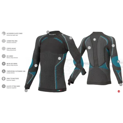 Термофутболка з довгим рукавом дитяча Accapi Ergoracing, Black/Anthracite, XS (ACC AА921.966-XS) - 2 Термофутболка з довгим рукавом дитяча Accapi Ergoracing, Black/Anthracite, XS (ACC AА921.966-XS) - 2 - Robinzon.ua