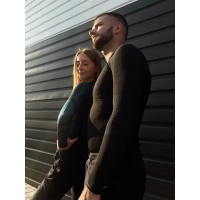 Термофутболка с длинным рукавом женская Accapi XPerience, Black/Turquoise, XL/XXL (ACC XА811.9946-X2X) - 3 - Robinzon.ua