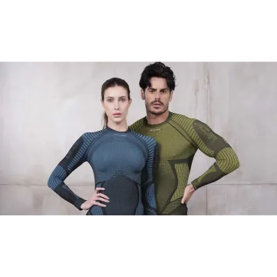 Термофутболка с длинным рукавом женская Accapi XPerience, Black/Turquoise, XL/XXL (ACC XА811.9946-X2X) - 6 - Robinzon.ua