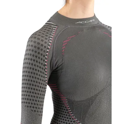 Термофутболка с длиным рукавом женская Accapi Ergoracing, Black/Anthracite, XL/XXL (ACC АA911.966-X2X) - 1 - Robinzon.ua