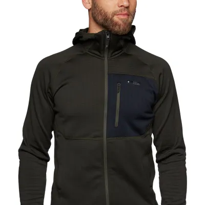 Мужская флисовая кофта с рукавом реглан Black Diamond M Factor Hoody, Cypress, L (BD 7440403021LRG1) - 4 Мужская флисовая кофта с рукавом реглан Black Diamond M Factor Hoody, Cypress, L (BD 7440403021LRG1) - 4 - Robinzon.ua