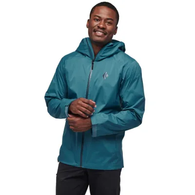 Куртка мужская Black Diamond M Stormline Strech Rain Shell Creek Blue, L (BD CDT04064LRG1) - 2 Куртка мужская Black Diamond M Stormline Strech Rain Shell Creek Blue, L (BD CDT04064LRG1) - 2 - Robinzon.ua