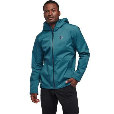 Куртка мужская Black Diamond M Stormline Strech Rain Shell Creek Blue, L (BD CDT04064LRG1) - 3 Куртка мужская Black Diamond M Stormline Strech Rain Shell Creek Blue, L (BD CDT04064LRG1) - 3 - Robinzon.ua
