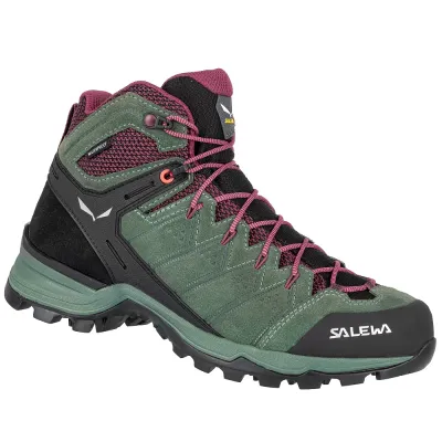 Ботинки женские Salewa WS ALP MATE MID WP 36 - зеленый, треккинговые - 013.001.5102 - 1 - Robinzon.ua