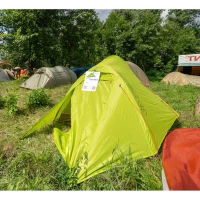 Намет двомісний Trimm DELTA-D, Lime green (8595225468206) - 2 - Robinzon.ua