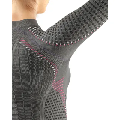 Термофутболка с длинным рукавом женская Accapi Ergoracing, Antracite/Black, XL/XXL (ACC АA911.968-X2X) - 3 Термофутболка с длинным рукавом женская Accapi Ergoracing, Antracite/Black, XL/XXL (ACC АA911.968-X2X) - 3 - Robinzon.ua