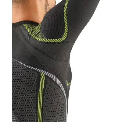 Термофутболка с длинным рукавом мужская Accapи Ergoracing, Black/White, XS/S (ACC А750.901-XSS) - 3 Термофутболка с длинным рукавом мужская Accapи Ergoracing, Black/White, XS/S (ACC А750.901-XSS) - 3 - Robinzon.ua