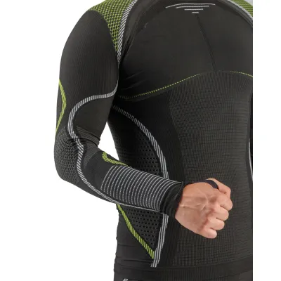 Термофутболка с длинным рукавом мужская Accapи Ergoracing, Black/White, XS/S (ACC А750.901-XSS) - 4 Термофутболка с длинным рукавом мужская Accapи Ergoracing, Black/White, XS/S (ACC А750.901-XSS) - 4 - Robinzon.ua
