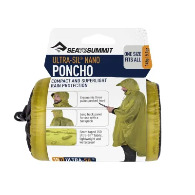Дощовик-пончо Poncho 15D Lime, 140 х 118 см від Sea to Summit (STS APONSTD15DLI) - 3 Дощовик-пончо Poncho 15D Lime, 140 х 118 см від Sea to Summit (STS APONSTD15DLI) - 3 - Robinzon.ua
