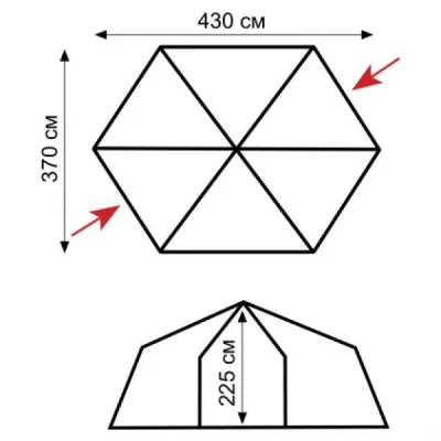 Шатер Tramp Mosquito Lux v2 - 8 - Robinzon.ua
