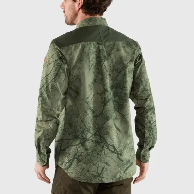 Рубашка мужская Fjallraven Varmland G-1000 Shirt M, Green Camo/Deep Forest, M (7323450642730) - 3 - Robinzon.ua