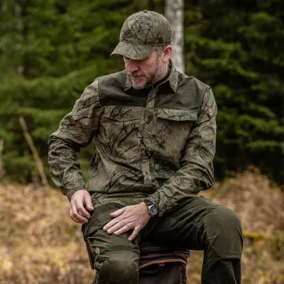 Рубашка мужская Fjallraven Varmland G-1000 Shirt M, Green Camo/Deep Forest, M (7323450642730) - 5 - Robinzon.ua