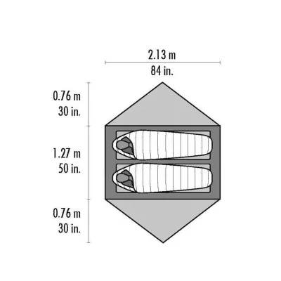 Намет MSR Hubba Hubba NX V7 Зелений - 8 - Robinzon.ua