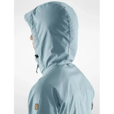 Жіноча трекінгова вітровка Fjallraven Abisko Midsummer Jacket W, Mineral Blue/Clay Blue, L (7323450601331) - 4 - Robinzon.ua